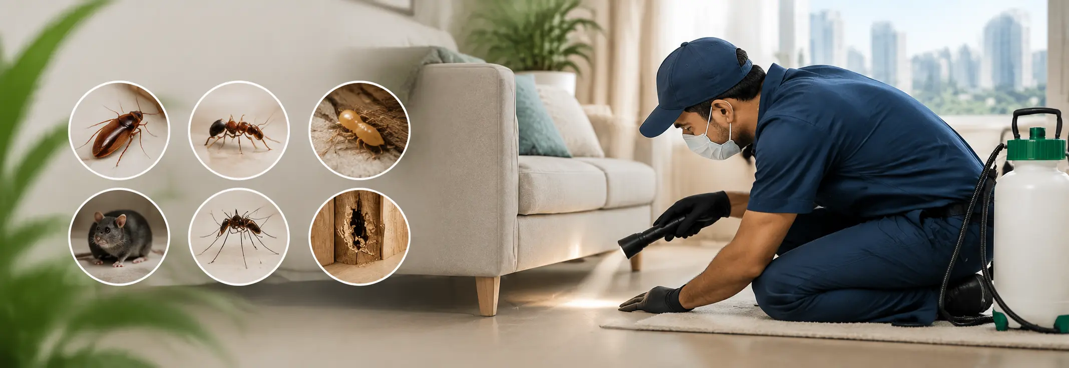 10 Warning Signs Your Home Needs Professional Pest Control Services in Gurgaon